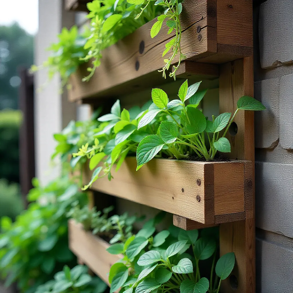 Kitchen herb garden