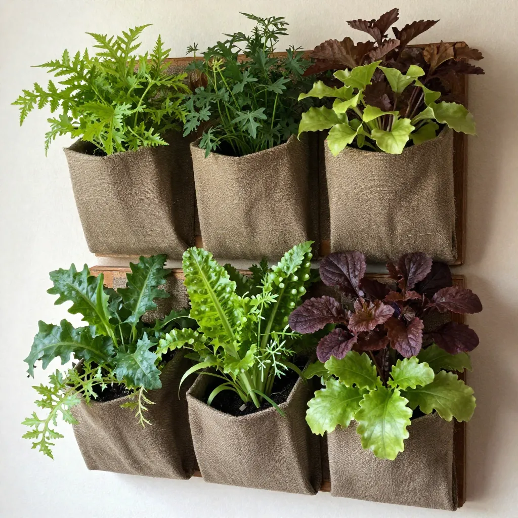 Vertical garden products showcase
